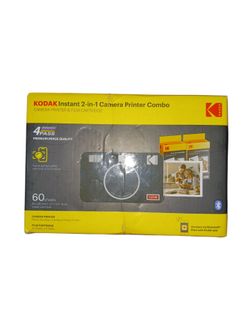 Kodak Instant 2-in-1 Camera Printer Combo