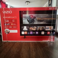 Vizio  65” 4K QLED Smart TV