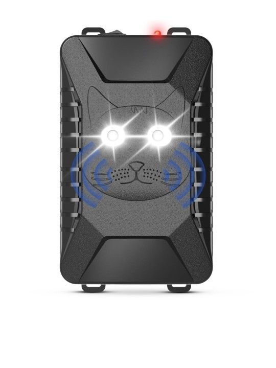 Car Rodent Repeller Under Hood, Ultrasonic Plug-in Mouse Repellent with Strobe Light,