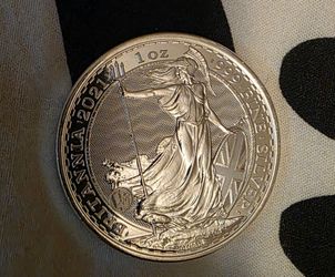 2021 1 oz Britania Silver
