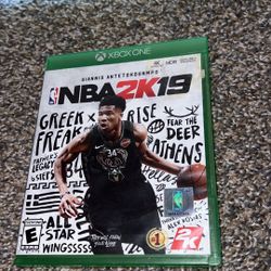 Xbox NBA2K19 game  