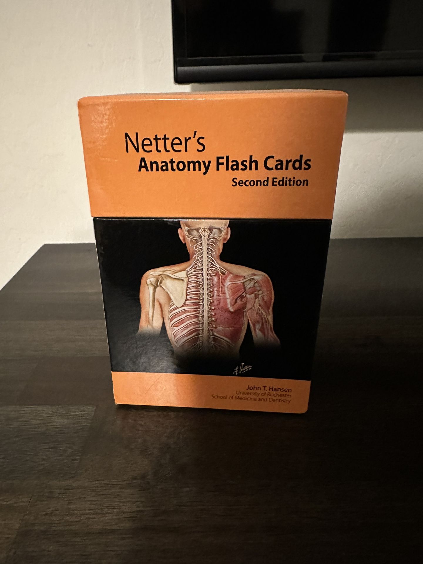 Anatomy flash cards