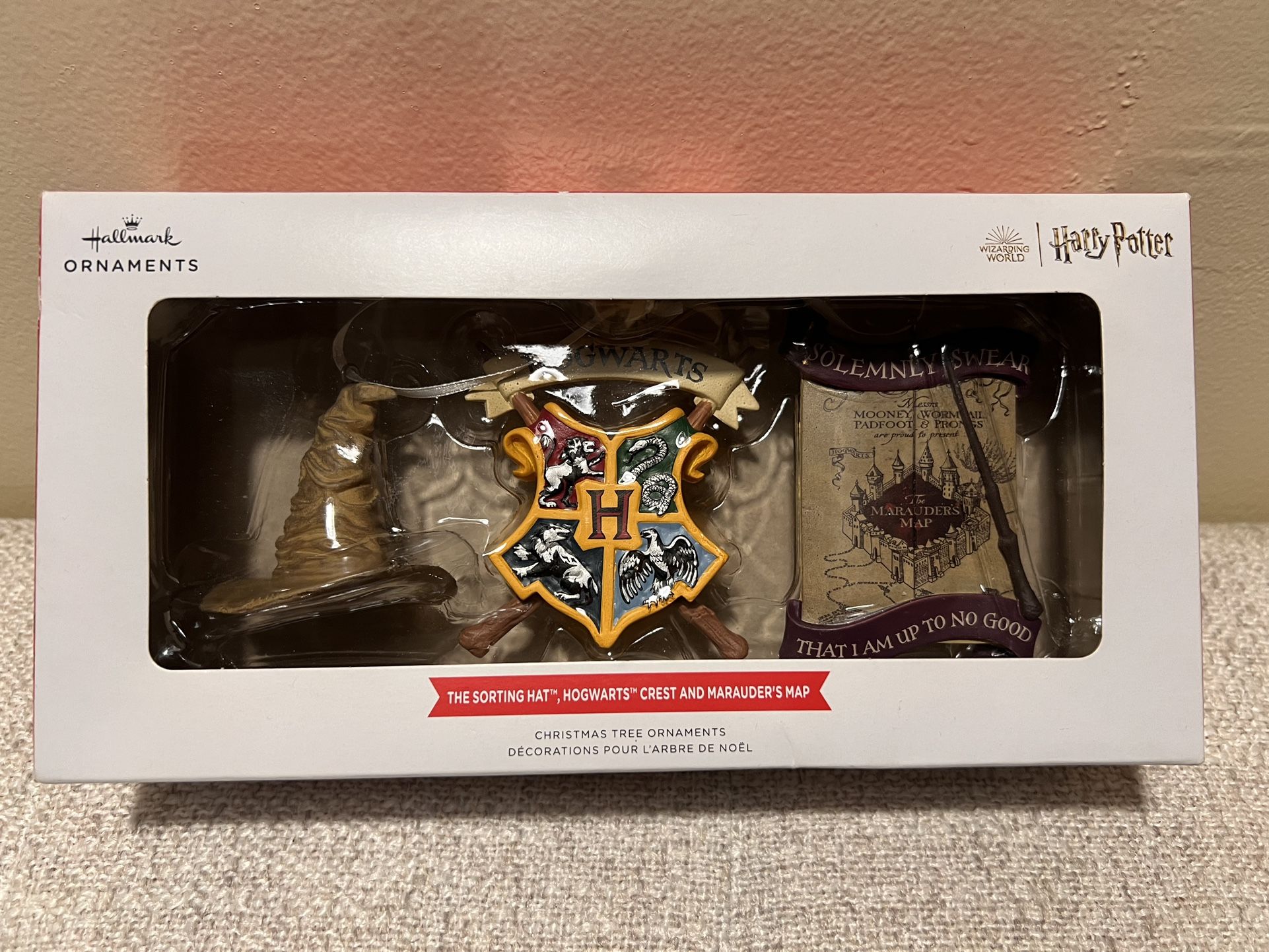 Harry Potter Hallmark Ornament Set