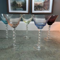 Antique Cordial Glasses