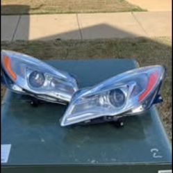 2014-2017 Buick Regal Driver + Left Side [Halogen] Headlights