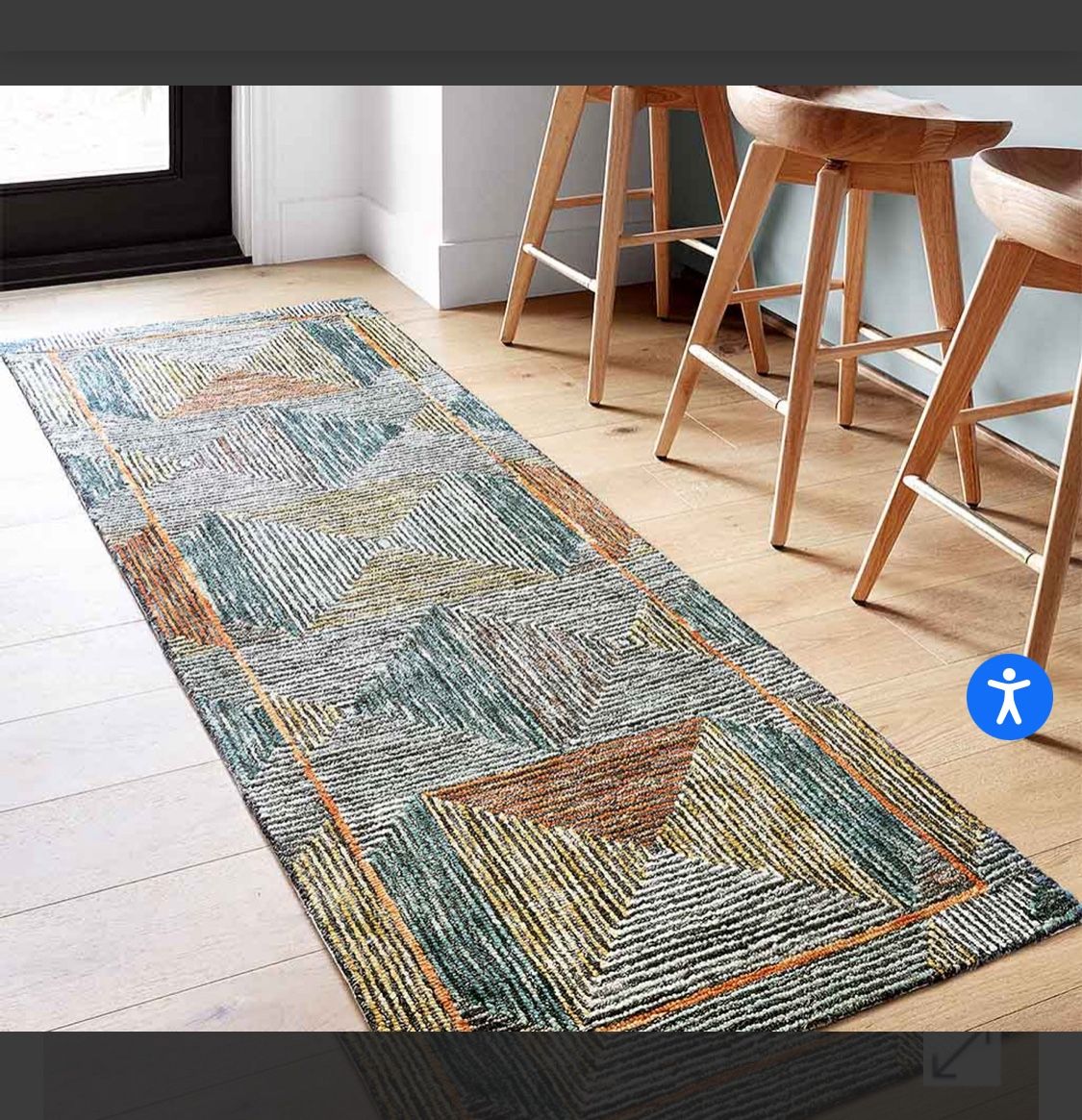 Kasala 2x8’ Wool Rug Runner