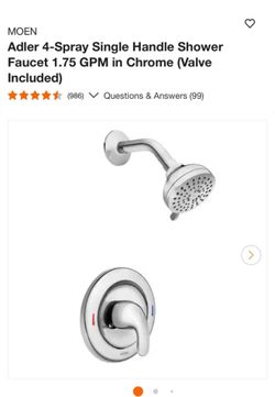 MOEN SHOWER FAUCET