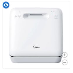 Midea Portable Countertop Dishwasher with Built-In Pump (New without box)