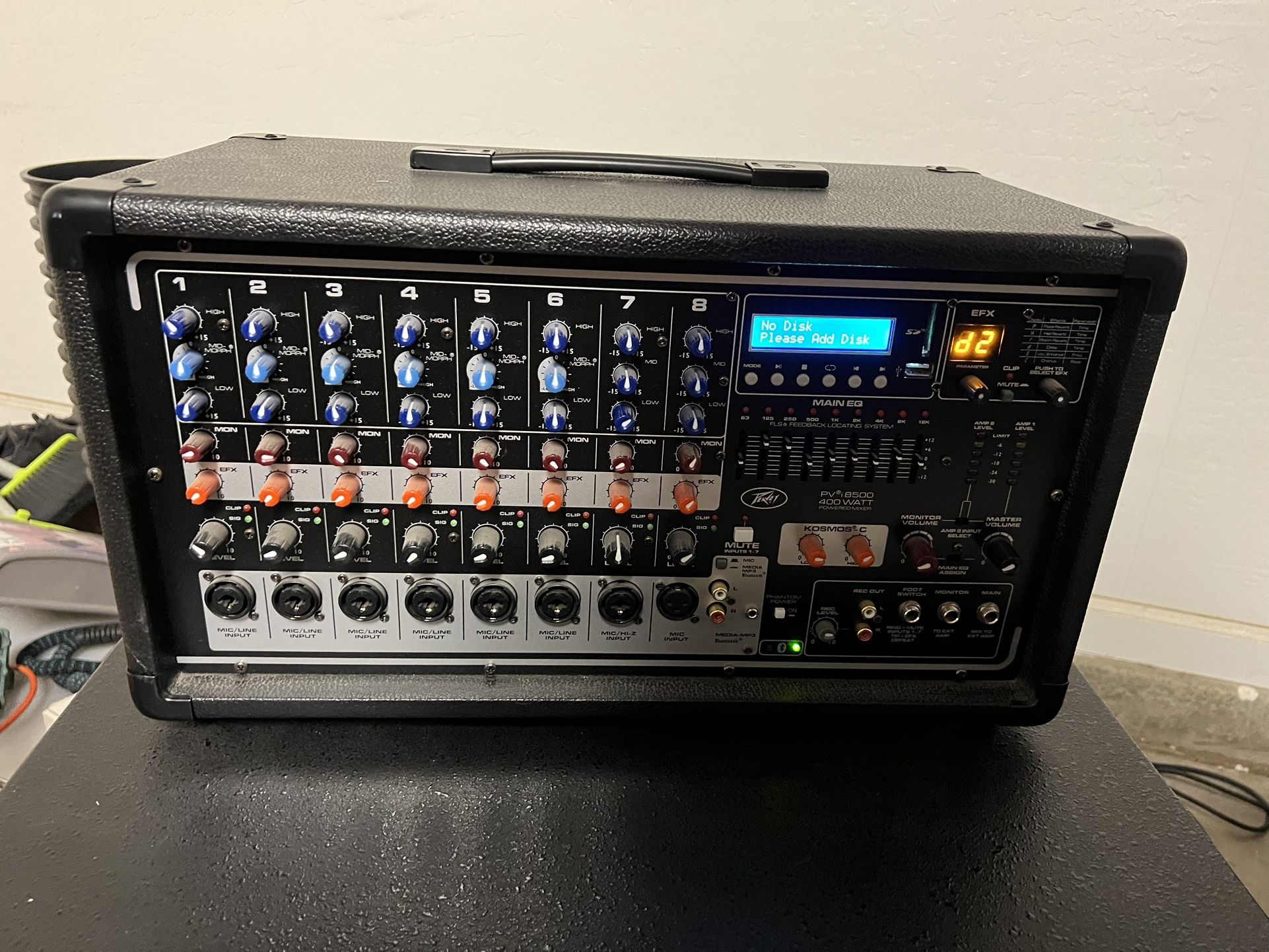 Peavey PV i 8500 and Peavey Triflex II PA System