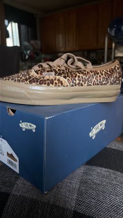 Pony Hair Leopard Vans