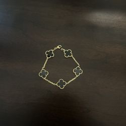 Black and Gold Vancleef Bracelet 