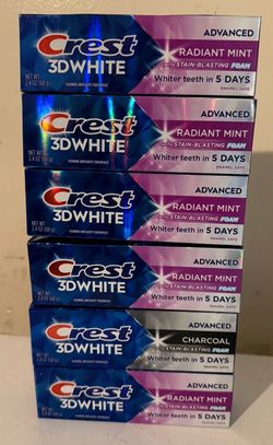 Crest 3D toothpaste (6 for $11)