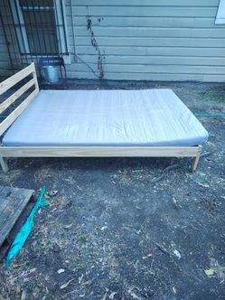 IKEA Asian mattress and bed frame