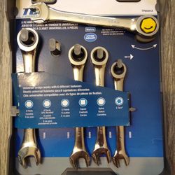 Teq By Gear Wrench Metric Ratchet Wrench Set 