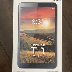 8” Tablet With Original Box And Case Included