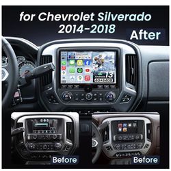 $175 - 10” CarPlay For Silverado/GMC 2014 To 2018
