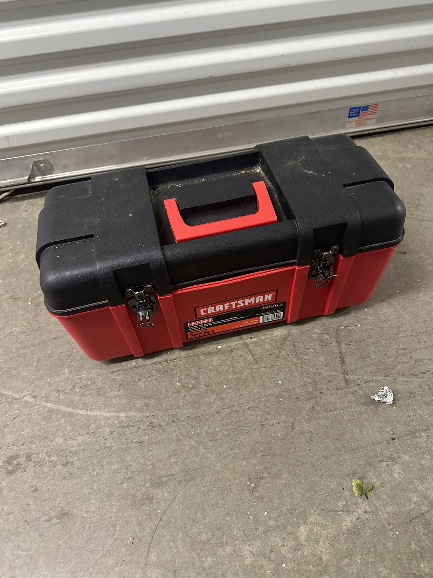 Craftsman Toolbox With Tools