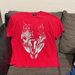Size 2XL, Jurassic Park The Hundreds Glow In The Dark T-Shirt.