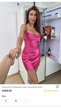 Shein Pink Dress
