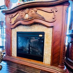 AICO By Michael Amini CORTINA Fireplace - NY