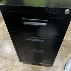 File Cabinet Black