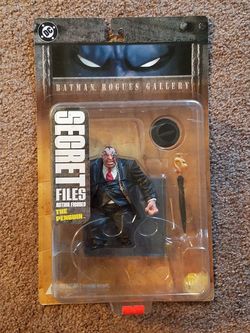 Batman Rogues Gallery Secret Files The Penguin action figure by DC Direct
