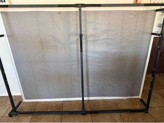 Full bedframe and metal box spring