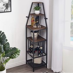 Tall corner wine rack sale