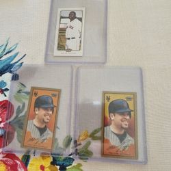 Mini Baseball Cards Lot David Ortiz Mike Piazza Todd Helton Andruw Jones John McGraw David Wright Mike Schmidt 