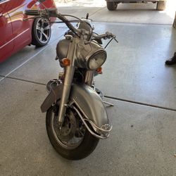 1972 Harley Davidson Flh .50 years Vintage Motorcycle 