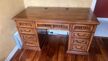 Wood Office Desk 56"