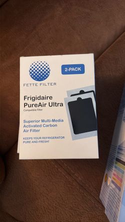 Frigidaire air filters and water cartridge