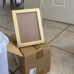 Gold photo frames 