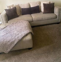 Couch and Ottoman