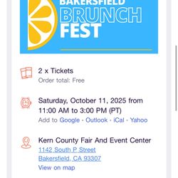 Brunch Fest Tickets