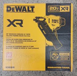 Dewalt framing nailer 30 degree new