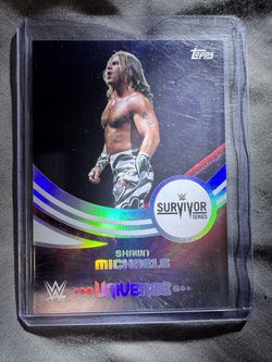 Topps Survivor Series Shawn Michaels Universe #09/50
