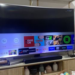 Free Samsung curve tv 65in