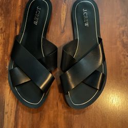 J.Crew Leather Sandals Size 7