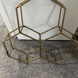 Floating Honeycomb Shelf 