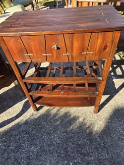 Charming Vintage Wood Table