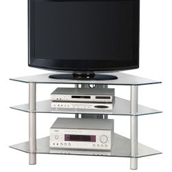 Glass Corner Tv Stand