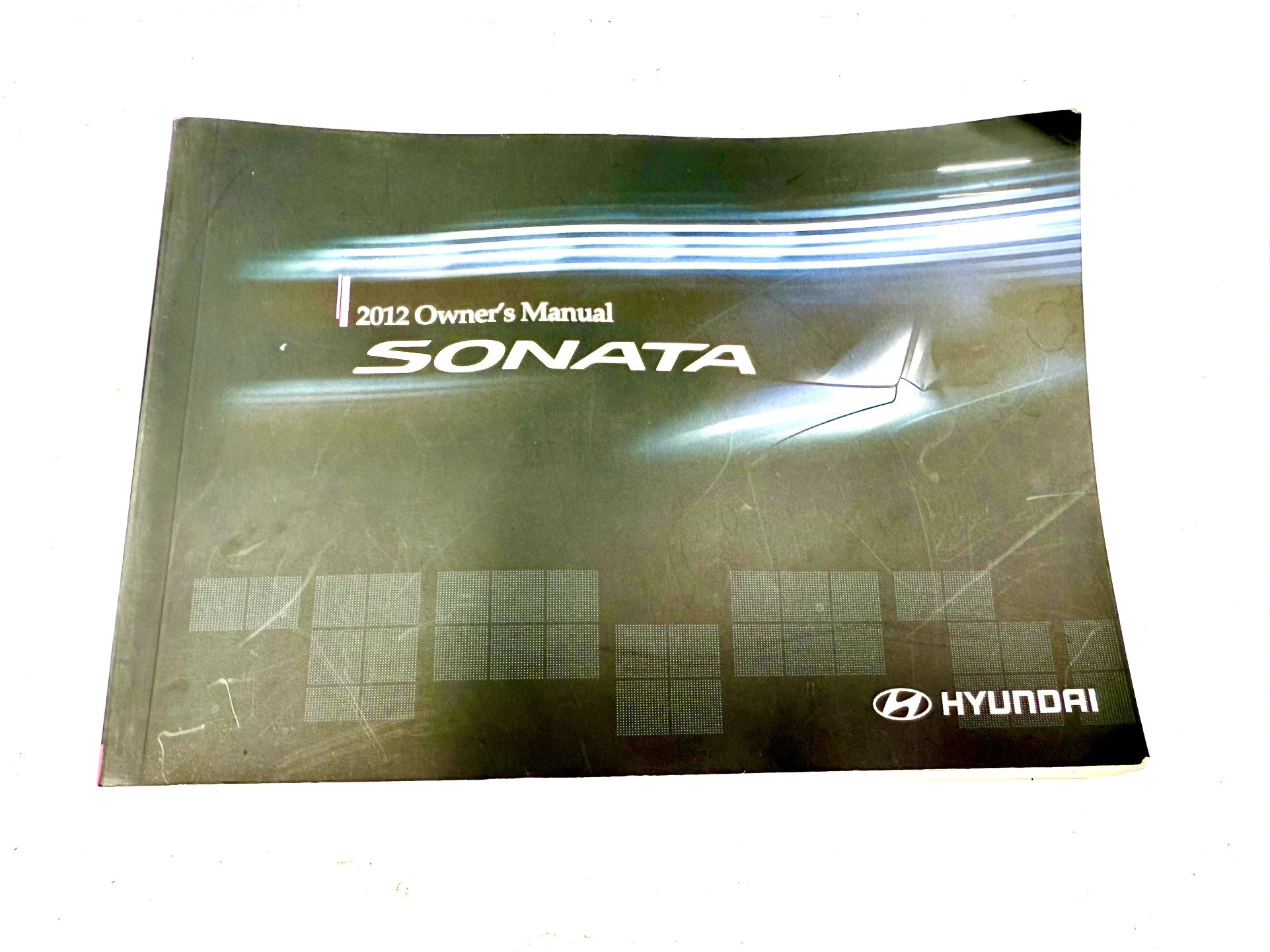 Authentic 2012 Hyundai Sonata Owners Manual