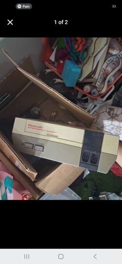 Classic nintendo console