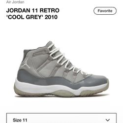 Jordan 11 Cool Grey 2010 Version 