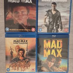 4 Blu Rays : Mad Max Collection 