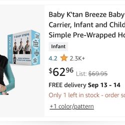 Baby K’tan Breeze Baby Carrier