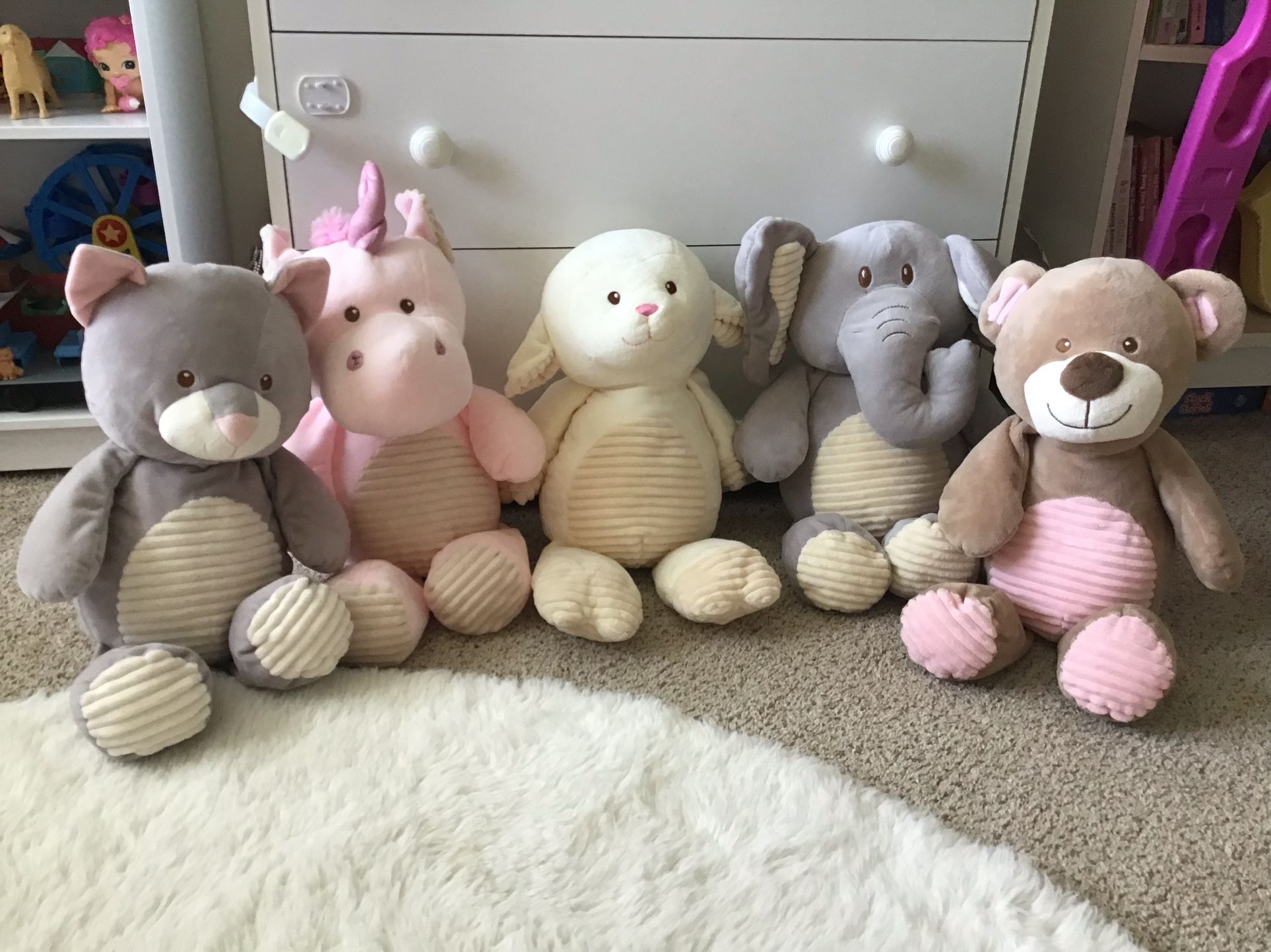 Stuffed Animals With Rattle