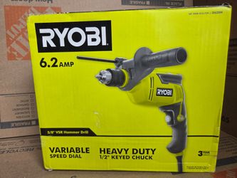 Ryobi D620H 6.2 Amp VSR Hammer Drill