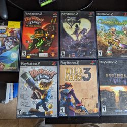 PS2 Game Lot Willing To Trade